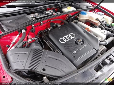 1 8L Turbocharged DOHC 20V 4 Cylinder Engine For The 2004 Audi A4