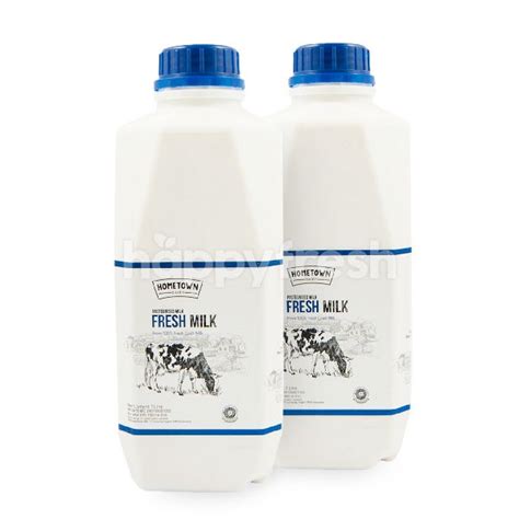 Jual Hometown Pasteurized Fresh Milk Package Di Grand Lucky Happyfresh