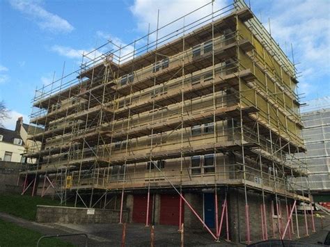 Commercial Scaffolding Plymouth Devon B H Scaffolding