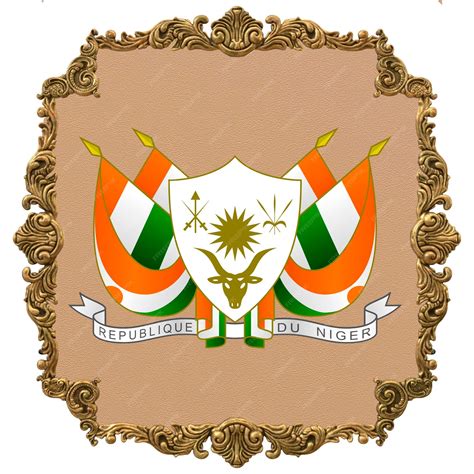 Premium Photo | Niger national emblem national independence day