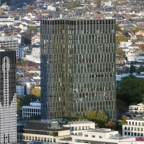 Fundamente der Hochhäuser in Frankfurt Gründungsarten Hochhaus