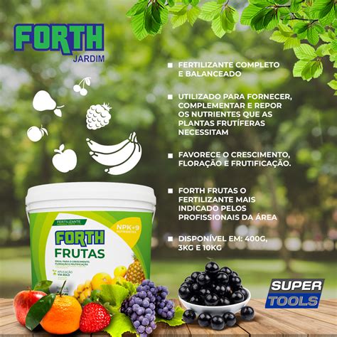 Fertilizante Adubo Forth Frutas Balde Kg Nutri O Flora O Forth