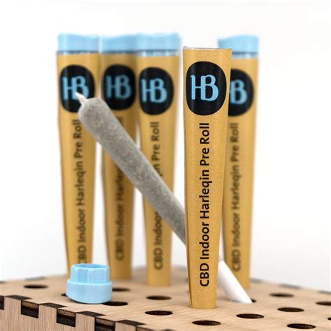 Harlequin Pre Rolls Au CBD Par Herba Di Berna UWeed