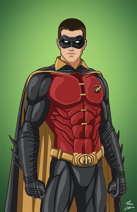 Robin Chris Odonnell Redesign By Phil Cho On Deviantart