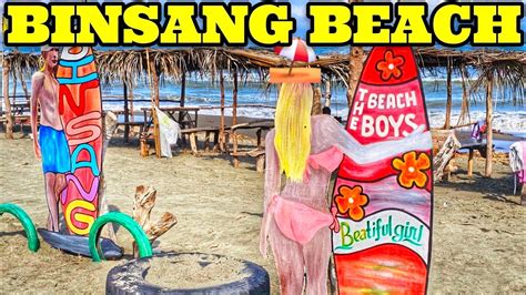 【4k】binsang Beach Park Pasuquin June 2024 Youtube