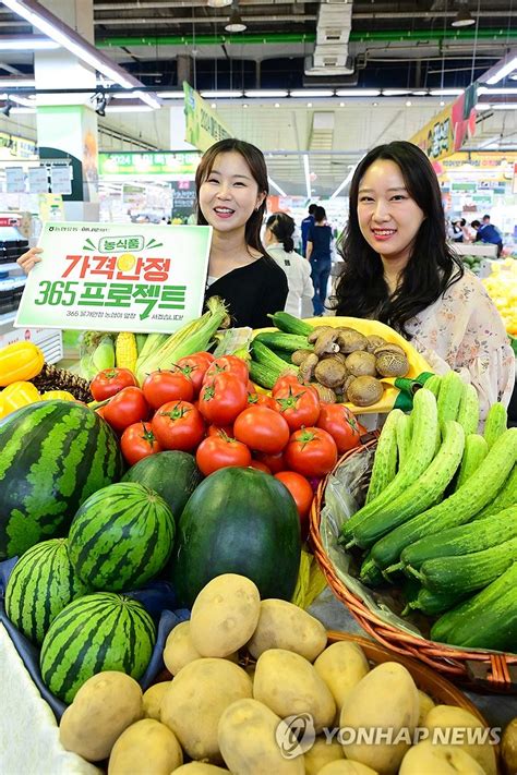 농협유통 농식품 가격 안정 365 행사 진행 연합뉴스