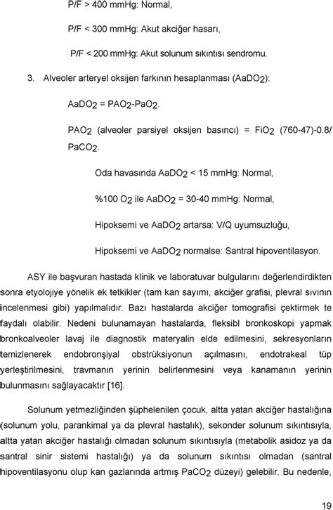 AKUT SOLUNUM YETMEZLİĞİNDEKİ ÇOCUK HASTALARDA VENTURİ MASKESİ VE BASİT