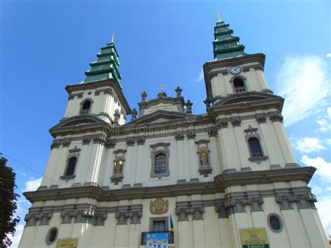 Ternopil Cathedral editorial stock image. Image of blessed - 132119544