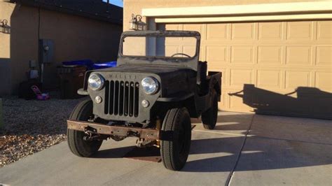 Willys Jeep Cj B For Sale In Las Cruces Nm