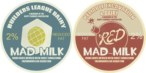 Mad Milk labels by DigitalDuckie on DeviantArt