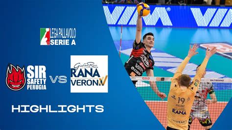 Perugia Vs Verona Highlights Superlega Round Of The