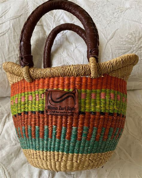 Bolga Market Basket Stylish Handmade Basket Market U Shopper