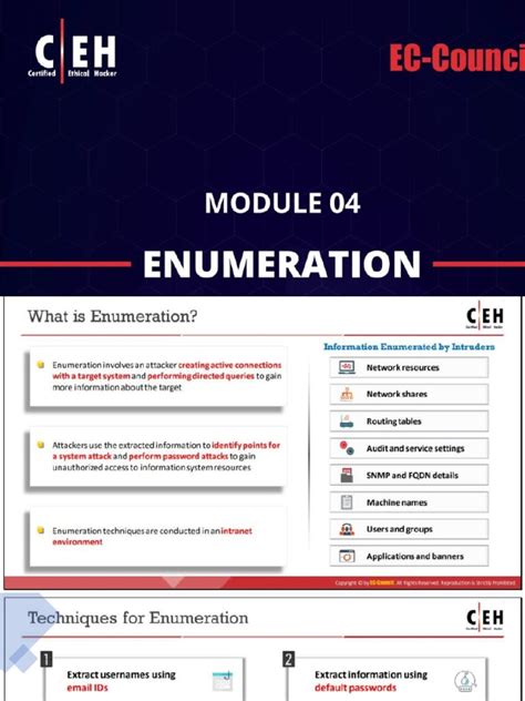 04 - Enumeration | PDF