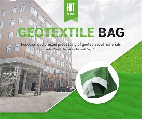 Wholesale Geo Sand Bag Geotextile Geobag For Slope Protection Exporter