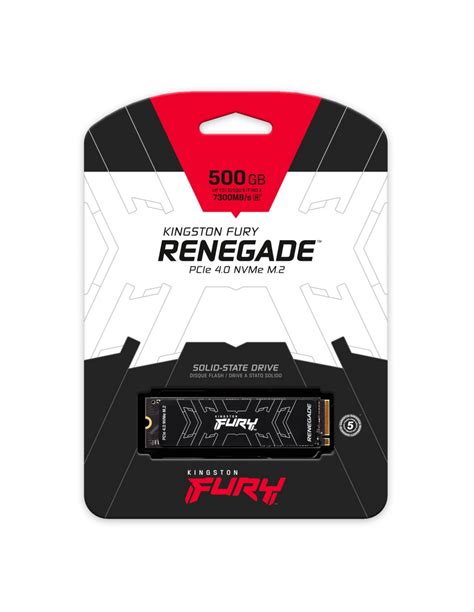 SSD Kingston FURY Renegade 500GB M.2 NVMe