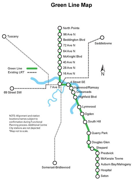 Green Line Train Map - Map Of Spanish Speaking Countries