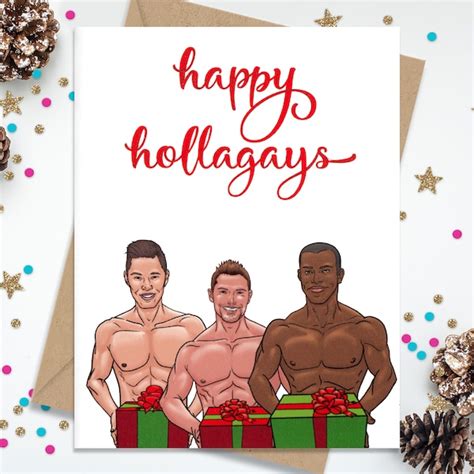 Gay Themed Christmas Cards Etsy