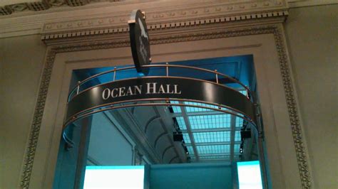 Ocean Hall Exhibit At The Smithsonian Museum Of Natural History