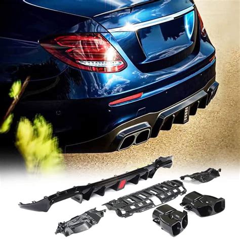 Buy Rear Diffuser For Mercedes Benz W E E E E Sport E