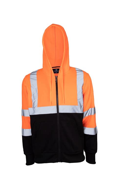 Men′s Hoodie Safety Work Clothing Reflective Striple - China Mens
