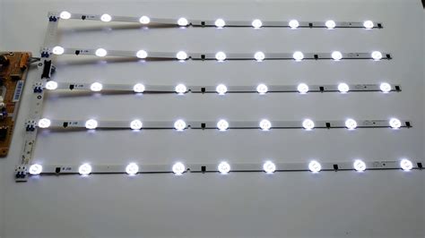 Проверка работы подсветки Lumens D2GE-320SC0-R3 для телевизора Samsung ...
