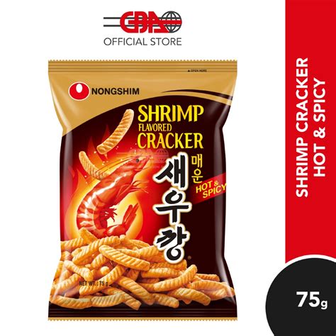 NONGSHIM Shrimp Cracker Hot Spicy G Shopee Malaysia