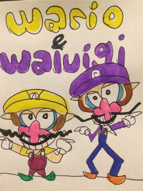 Mario Partners Wario And Waluigi By Regularmariogalaxy12 On Deviantart