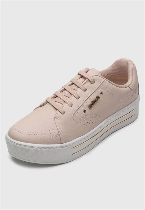 Tênis Flatform Kolosh Liso Nude Compre Agora Dafiti Brasil
