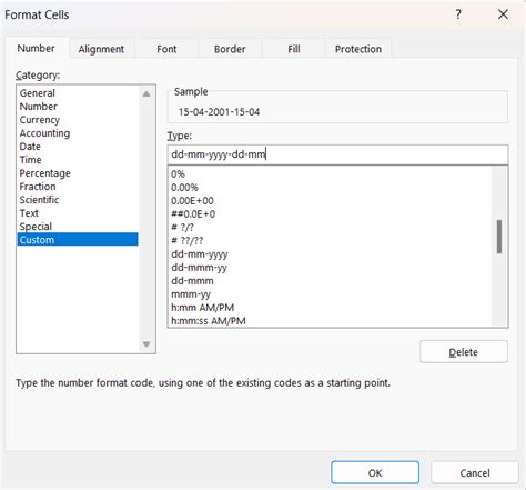 How To Create A Custom Date Format In Excel Printable Templates Free