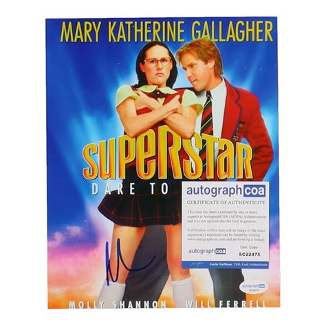 Molly Shannon Signed "Superstar" 8x10 Photo (ACOA) | Pristine Auction