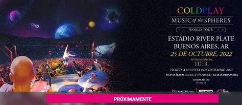 Coldplay Argentina 2022: Entradas saldrán a la venta el día jueves 9 de ...