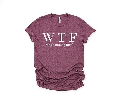 Whos Turning Fifty Shirt Funny 50th Birthday T Shirts For