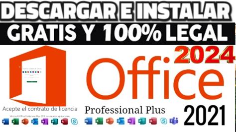 Como Descargar E Instalar Office 2021 De Manera Legal En Windows 10 Y