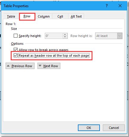 How To Repeat Table Header Row S Across Pages In Word Document