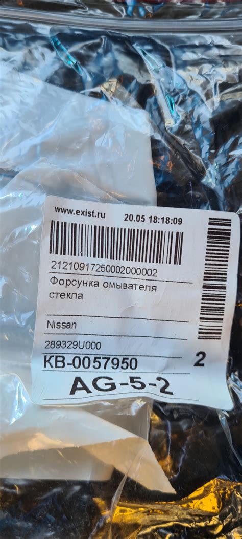 Веерные форсунки, насос стеклоомывателя — Nissan Juke (1G), 1,6 л, 2011 ...