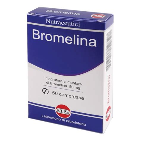 BROMELINA Integratore Alimentare 60 Compresse