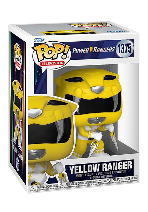 Funko Pop Tv Mighty Morphin Power Rangers Th Yellow Ranger