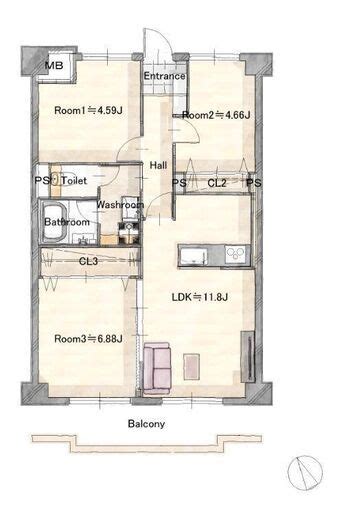 🏡🐶🐈ペット飼育可リノベーション済中古マンション春日市桜ケ丘🏡🐶🐈 Emantani 井尻の中古（マンション一戸建て）の不動産・住宅