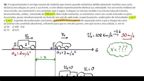 Questoes De Movimento Uniformemente Variado - Questoes De Movimento Uniformemente Variado - RETOEDU