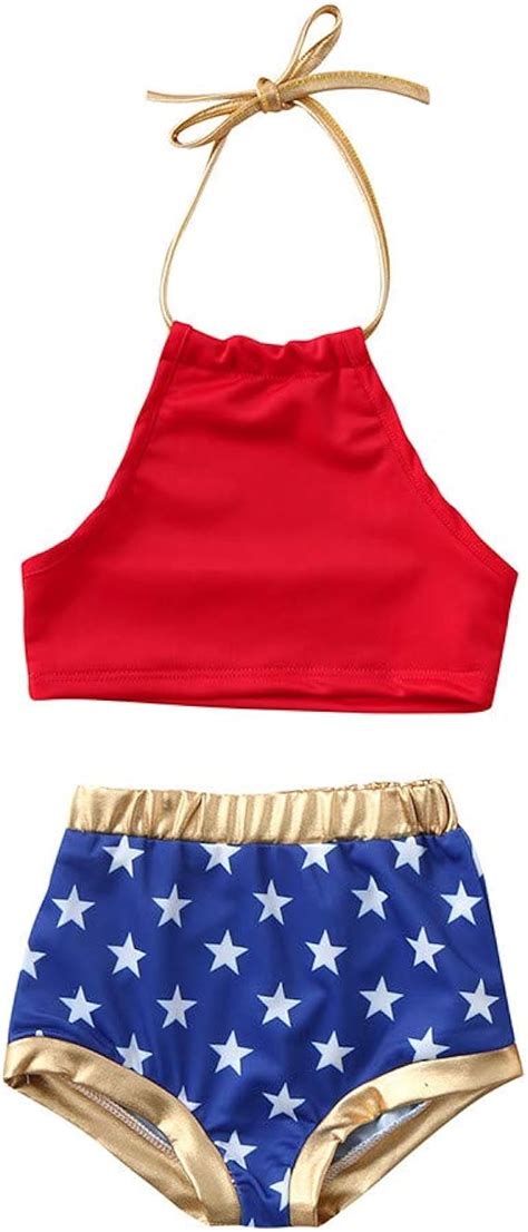 Unskam Unskam Badeanzug M Dchen Bikini Zweiteiliger Bathing Suit F R Kindere Bademode M Dchen