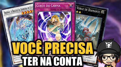 MELHORES CARTAS ARMADILHAS MAGIAS E MONSTROS Yu Gi Oh Duel Links