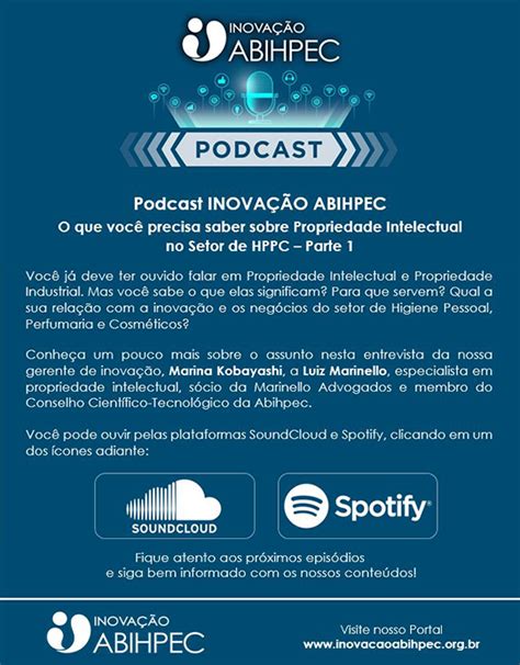 Podcast Inova O Abihpec O Que Voc Precisa Saber Sobre Propriedade