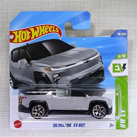 Hot Wheels Silverado Ev Rst Collectible Model Car Miniature Gift Item For Car Collectors Etsy