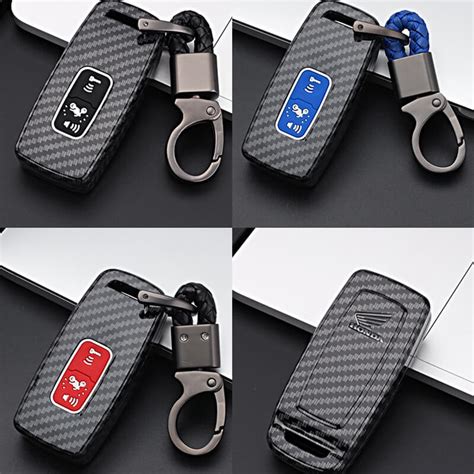 Honda Adv Pcx Remote Key Carbon Fiber Silicone Case Cover