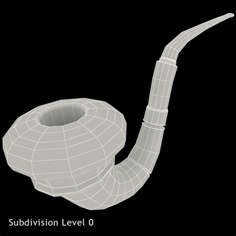 D Model Of Calabash Pipe