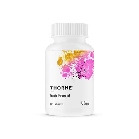 Thorne Prenatal & High Dose Multi - Dr. Michelle Basu Roy