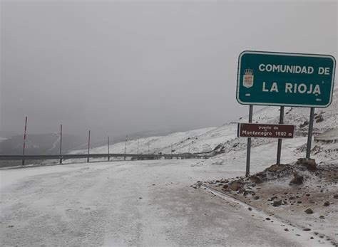 La Aemet Activa El Aviso Amarillo Por Nevadas En La Ib Rica Riojana