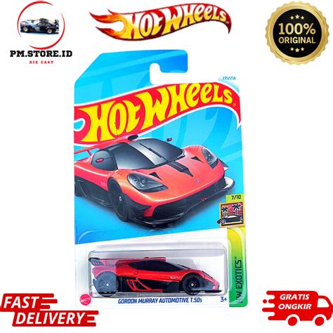 Jual Hot Wheels Gordon Murray Automotive T S Oranye Shopee Indonesia