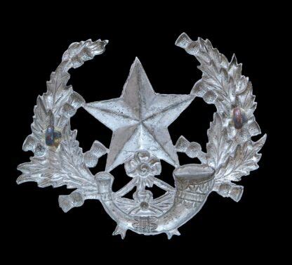 Cameronians (Scottish Rifles) Cap Badge – British Badges and Medals