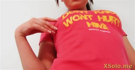 Slender Brunette Kacie James Riding A Big Pipe